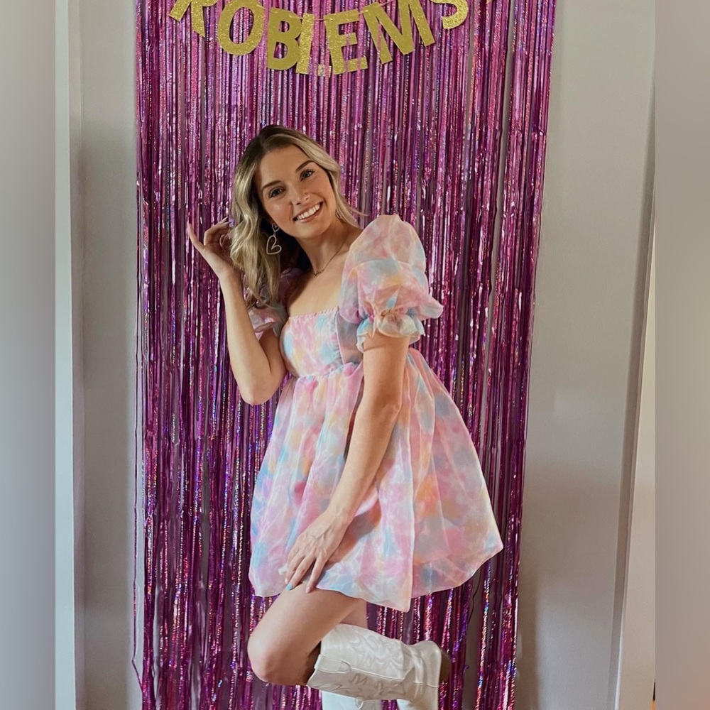 Tie Dye “Lover Era” Taylor Swift Eras Tour Dress